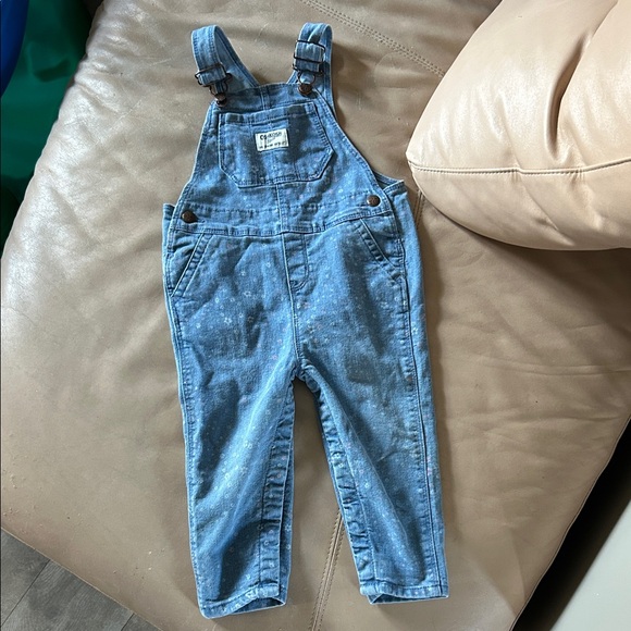 3/$20 Old Navy Kids Blue Denim Overalls and Jeans Set - Picture 4 of 5
